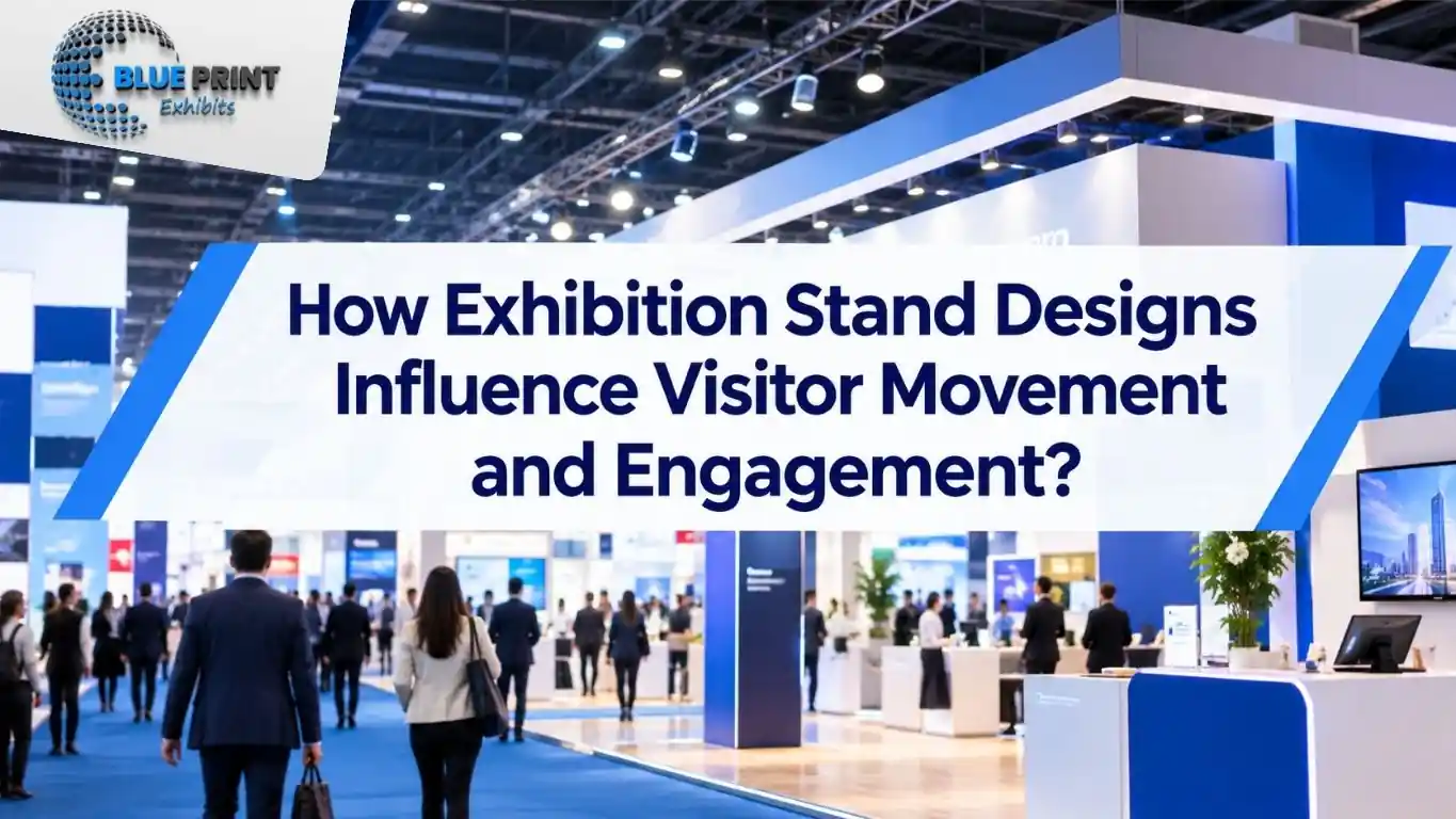 Cómo el diseño de los stands de exposición influye en el movimiento y la participación de los visitantes.