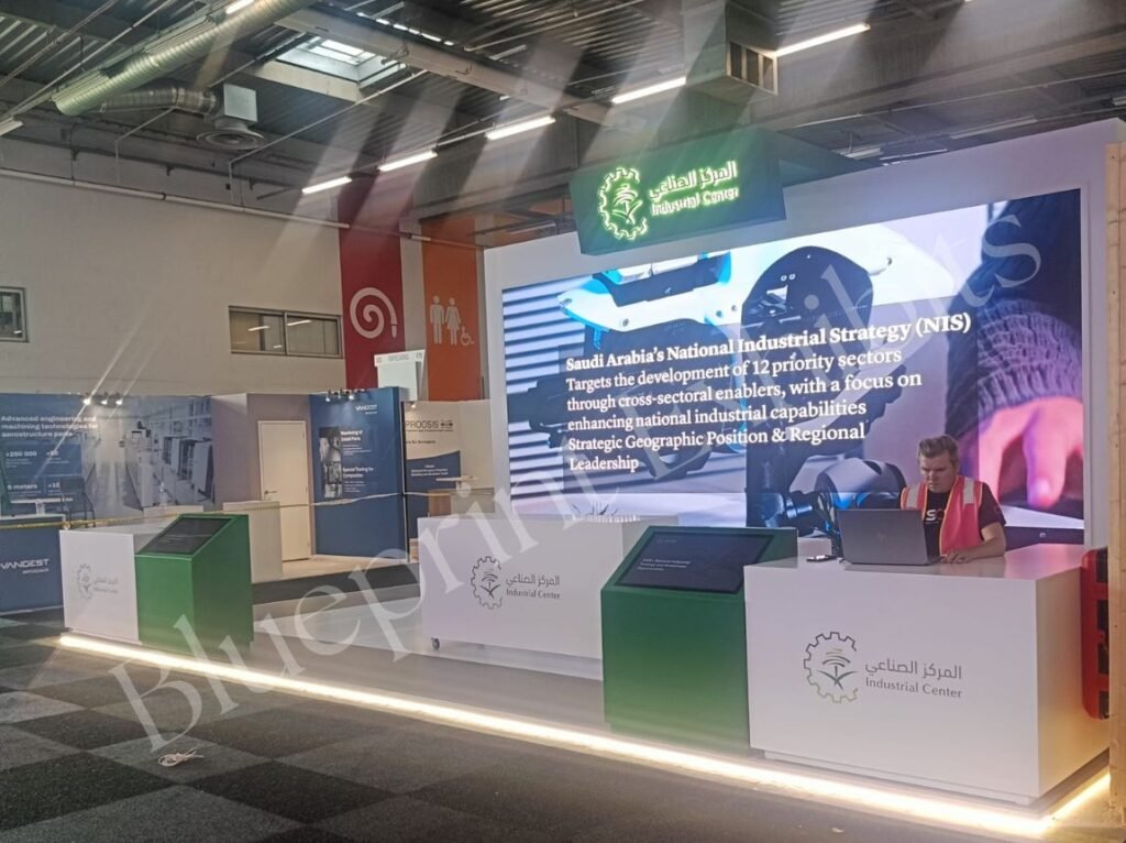 Exhibition stand builder