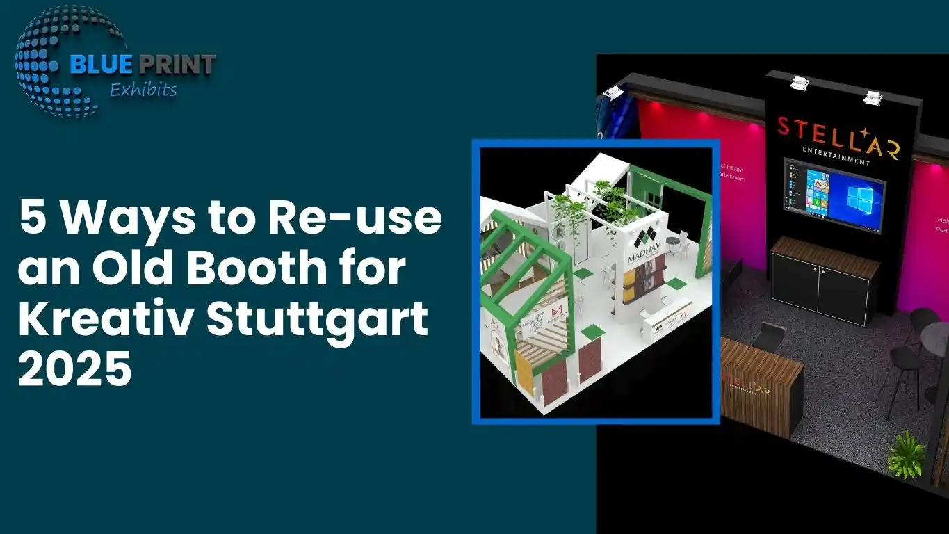 5 Ways to Re-use an Old Booth for Kreativ Stuttgart 2025