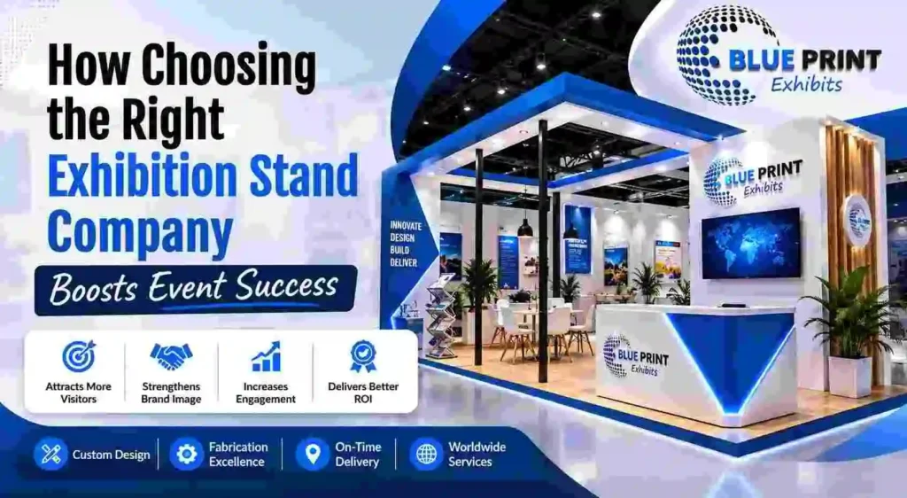 Como escolher a empresa certa para o seu stand de exposição aumenta o sucesso do evento